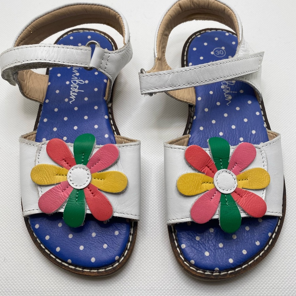 Boden - Leather Padded Girl Sandals size 12 US/30 EUR